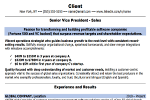 Summary of a Sales Resume - Help With Resume Format